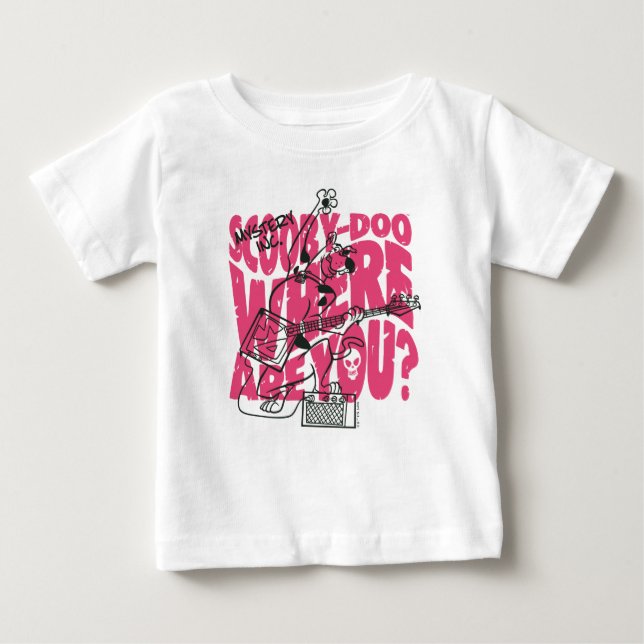 Scooby Doo Wo bist du Punk Gitarre Riff? Baby T-shirt (Vorderseite)