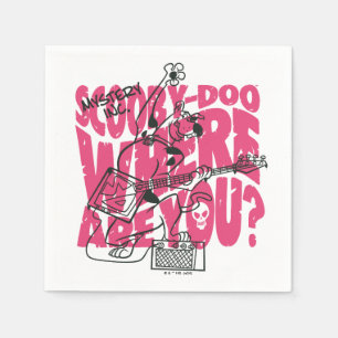 Scooby Doo Wo bist du Punk Gitarre Riff? Serviette