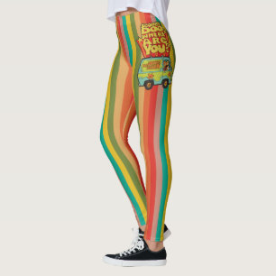 Scooby-Doo   "wo sind Sie?" Retro Cartoon Van Leggings