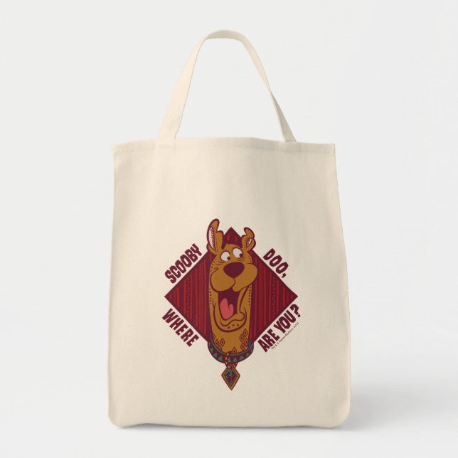 Scooby-Doo Wo sind Sie Tribal Graphic Tragetasche (Vorne)
