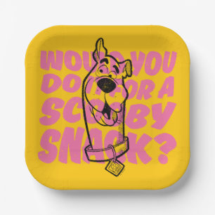 Scooby-Doo Würden Sie es für einen Scooby-Imbiss Pappteller