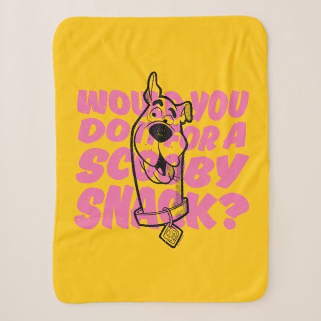 Scooby-Doo |Würden Sie es für einen Scooby-Imbiss  Sherpadecke (Vorderseite)