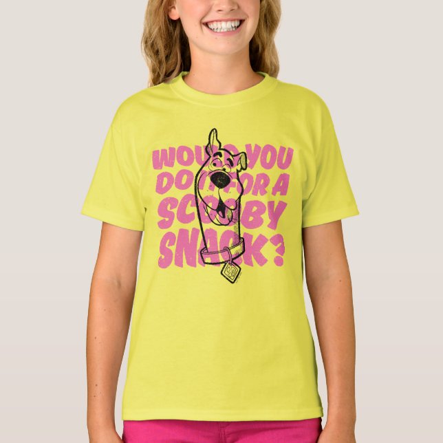 Scooby-Doo |Würden Sie es für einen Scooby-Imbiss  T-Shirt (Vorderseite)