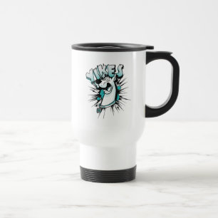 Scooby-Doo "Yikes!" Halbtongraphik Reisebecher