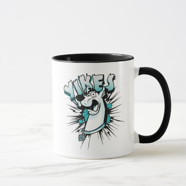 Scooby-Doo "Yikes!" Halbtongraphik Tasse (Rechts)