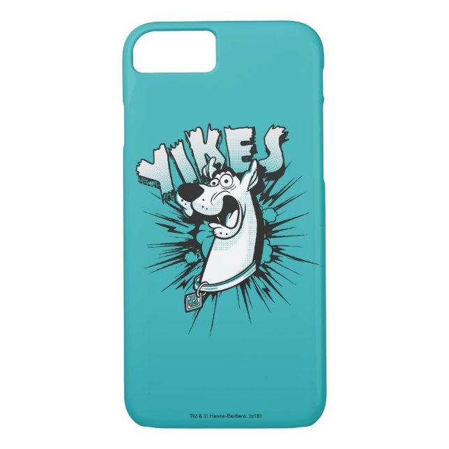 Scooby-Doo "Yikes!" Halftone Graphic Case-Mate iPhone Hülle (Rückseite)