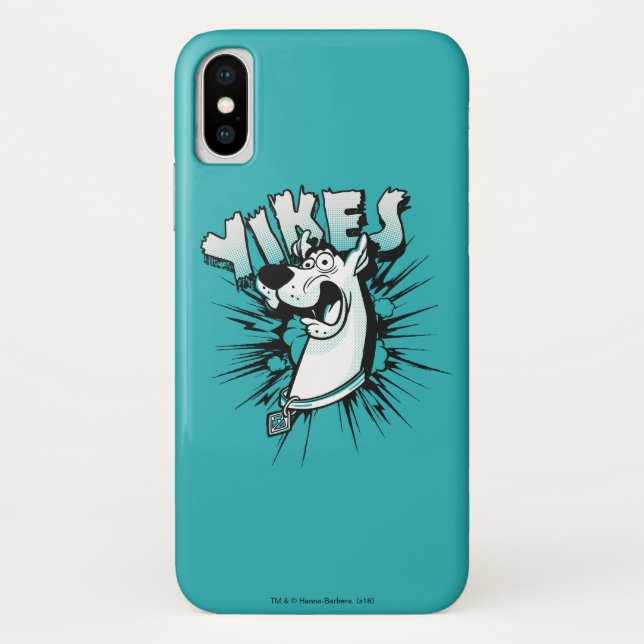 Scooby-Doo "Yikes!" Halftone Graphic Case-Mate iPhone Hülle (Rückseite)