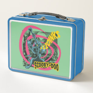 Scooby-Doo Zoinks Punk Guitar Graphic Metall Brotdose