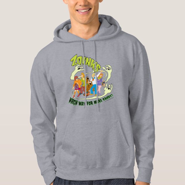 Scooby-Doo | Zoinks Welcher Weg für mehr Süßigkeit Hoodie (Vorderseite)