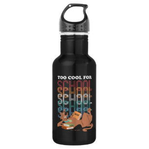 Scooby-Doo zu Cool für die Schule Edelstahlflasche