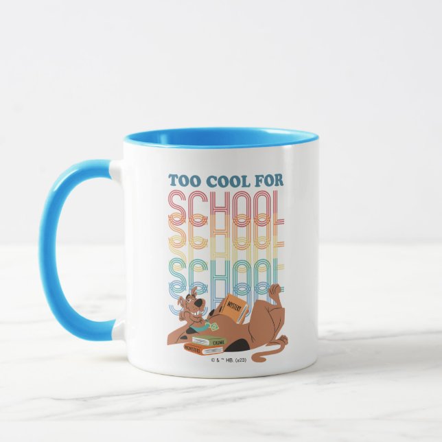 Scooby-Doo zu Cool für die Schule Tasse (Links)