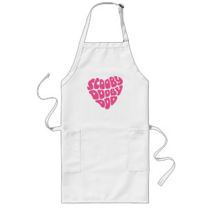Scooby Dooby Doo Heart Lange Schürze
