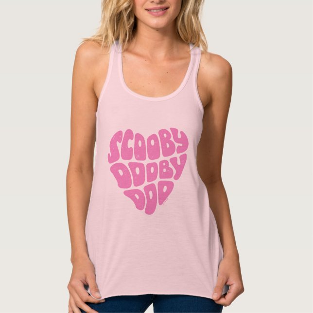 Scooby Dooby Doo Heart Tank Top (Vorderseite)