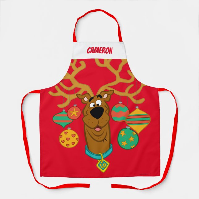 Scooby the Reindeer Schürze (Vorderseite)
