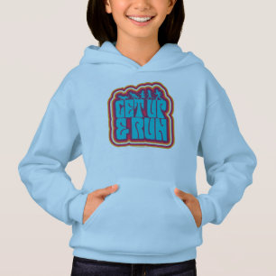 Scooby und die Gang "Get Up & Run" Grafik Hoodie