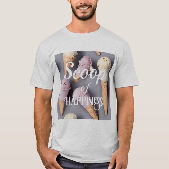 Scoop of Happiness Shirt (Vorderseite)
