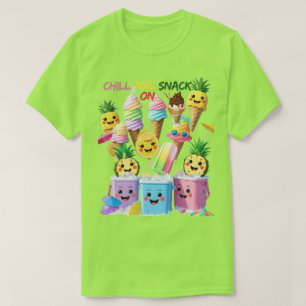 Scoop, Sip, Smile – Sommer-Treats-T-Shirt T-Shirt