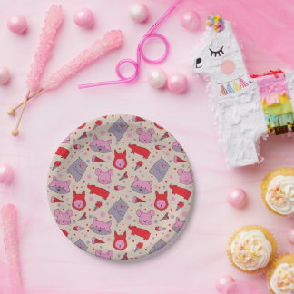 Scoops & Snoots-Papierpartyplatte Pappteller