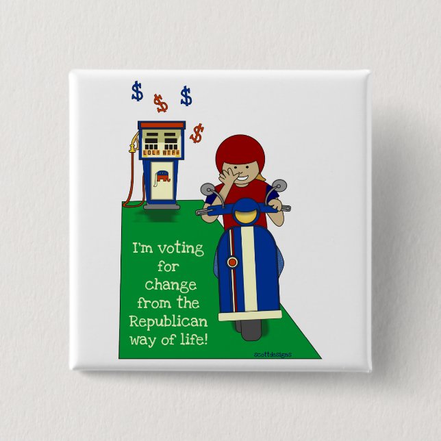 Scoot, um zu wählen button (Vorderseite)