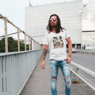 Scoot vintage en T-shirt style