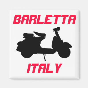 Scooter, Barletta, Italien Magnet