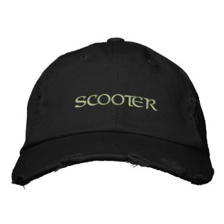 Scooter Bestickte Baseballkappe