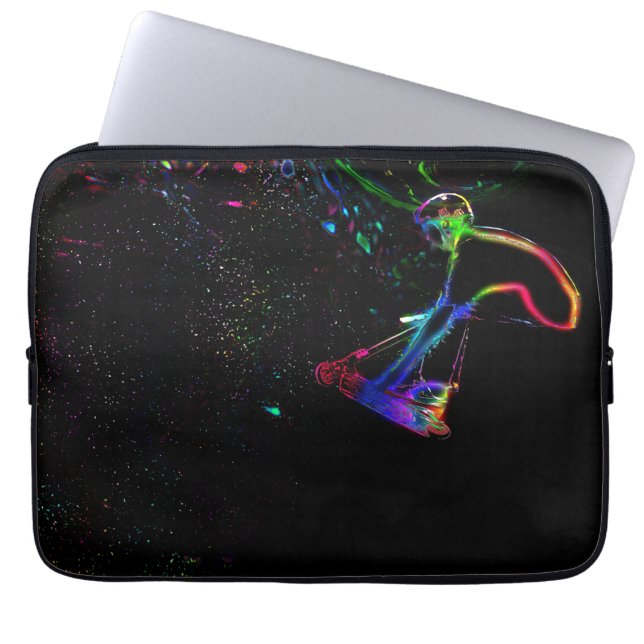 Scooter Boy Laptop Sleeve (Vorderseite)