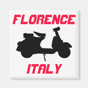 Scooter, Florenz, Italien Magnet