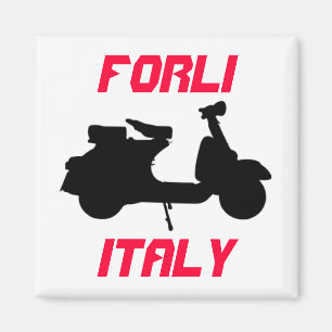 Scooter, Forli, Italien Magnet
