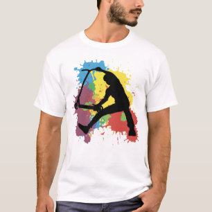 Scooter Freestyle farbenfrohe Fingerspitze T-Shirt