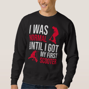 Scooter für einen Motorroller Sweatshirt