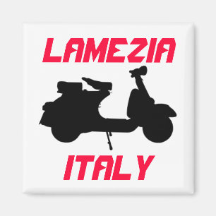 Scooter, Lamezia Terme, Italien Magnet