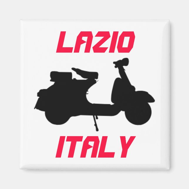 Scooter, Latium, Italien Magnet (Vorne)