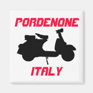 Scooter, Pordenone, Italien Magnet