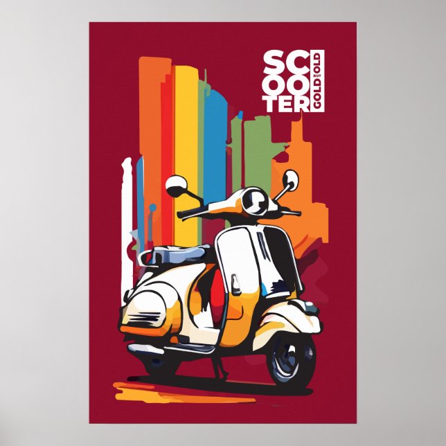 Scooter Poster (Vorne)