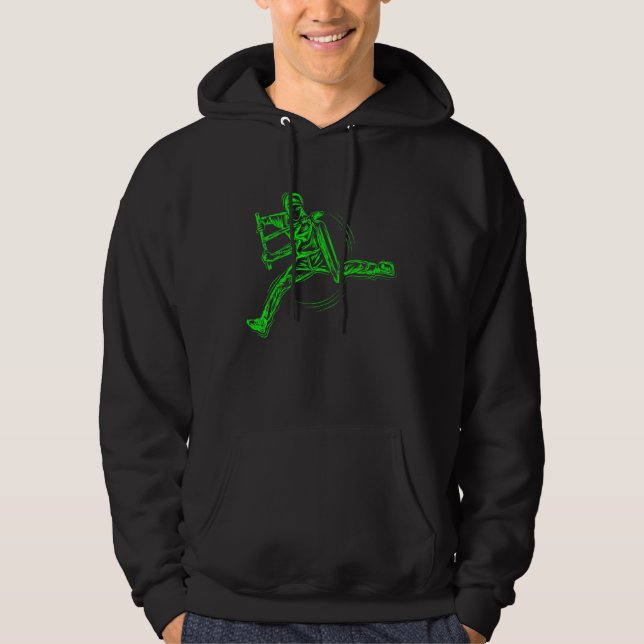 Scooter Rider Scooter Jungs Kinder Jugend Hoodie (Vorderseite)