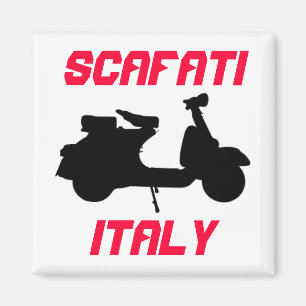 Scooter, Scafati, Italien Magnet