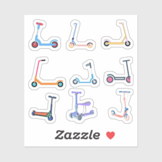 Scooter-Stickers Aufkleber