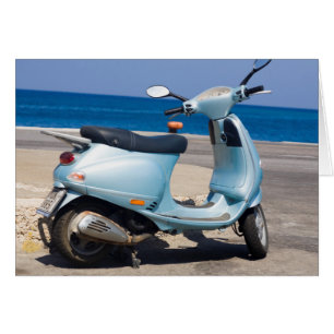 Scooter Sur La Plage Ephèse, Turquie