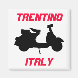 Scooter, Trentino, Italien Trento Italia Magnet