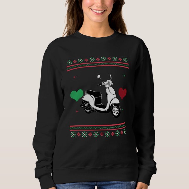 Scooter Vilain Noël Sweat Noël (Devant)