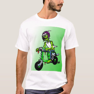 Scootering Zombie-T-Shirt T-Shirt