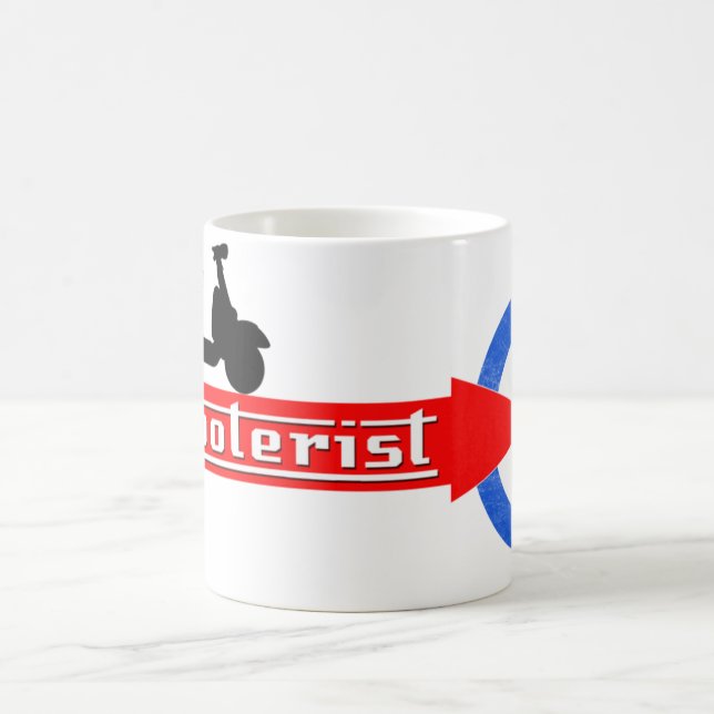 Scooterist Tasse (Mittel)