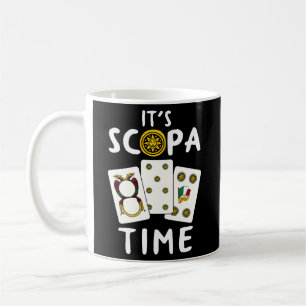 Scopa Italian Card Game Scopa Player Kaffeetasse