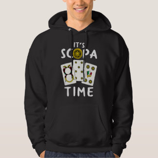 Scopa Italienisches Kartenspiel Scopa Spieler Hoodie