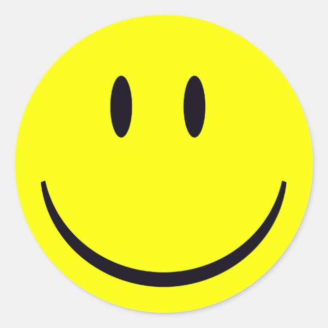 Scope Cap Sticker, Classic Face Runder Aufkleber (Vorderseite)