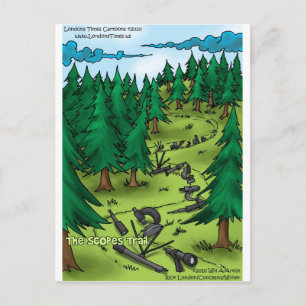 Scopes Trail Funny Tee - shirt Cartes Mugs & Cadea