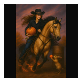 Scorching Fast Barrel Racing Team! Fotodruck