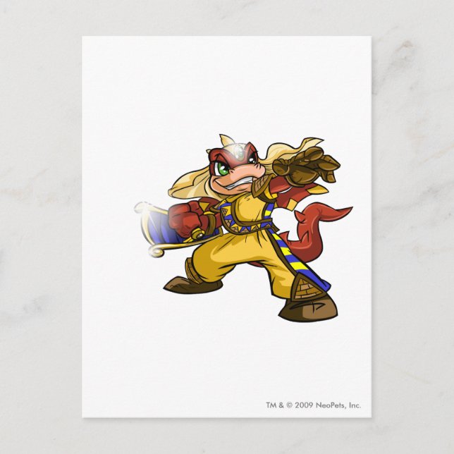 Scorchio Lost Desert Player Postkarte (Vorderseite)