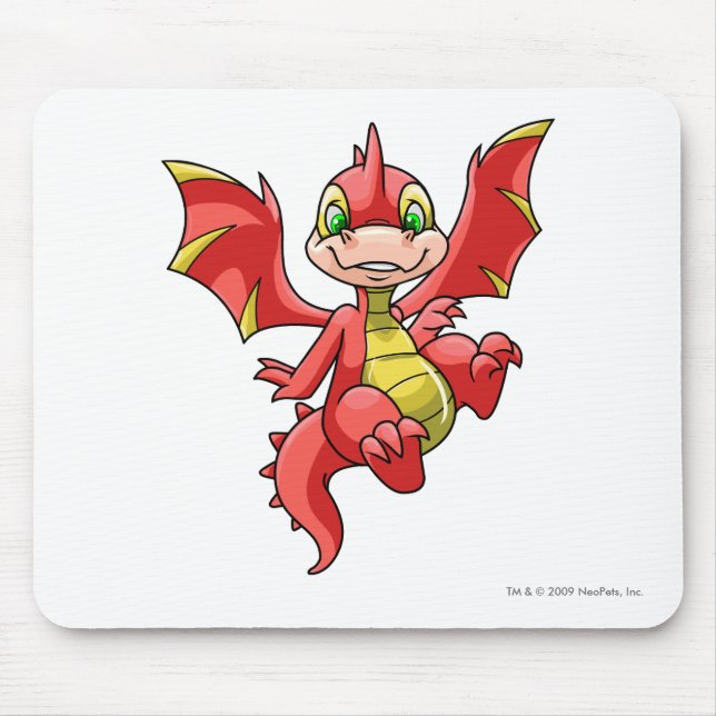 Scorchio Rot Mousepad (Vorne)